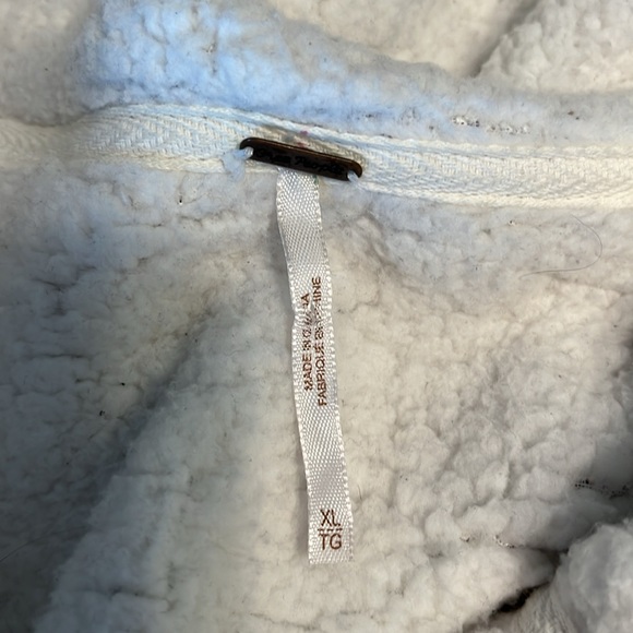 Free People XL Josephine Fleece Sherpa Lined Jacket in Gray - Picture 4 of 10